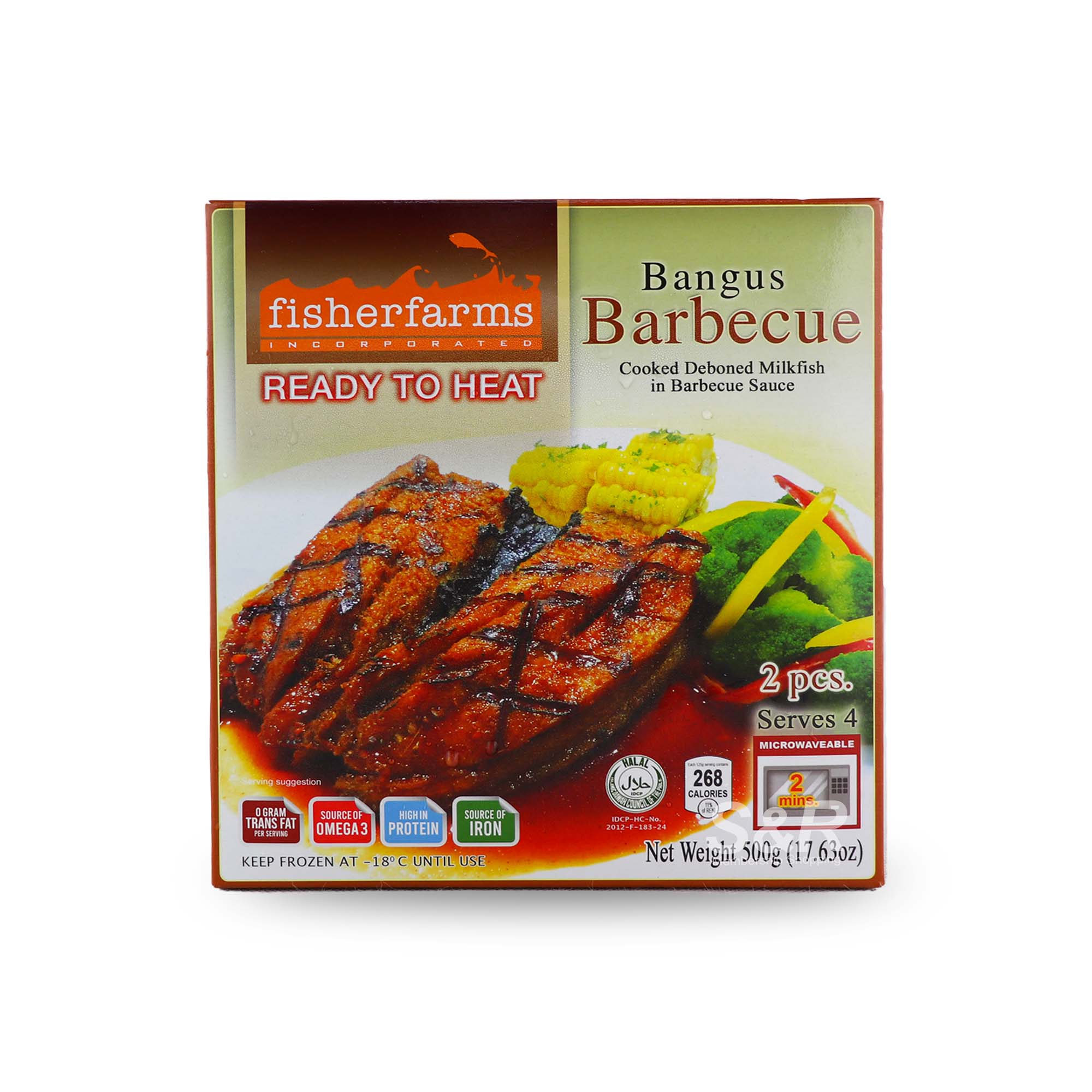 Fisherfarms Bangus Barbecue 500g Fisherfarms Bangus Barbecue 500g